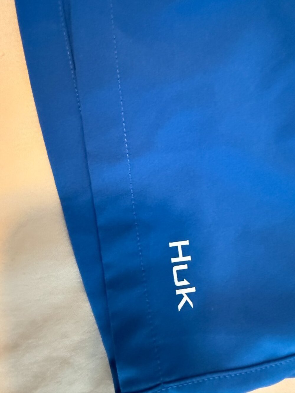 Pair of Blue HUK Swim Shorts Small with Mesh Liner Great Bathing suits 2 for 1 - Picture 5 of 16